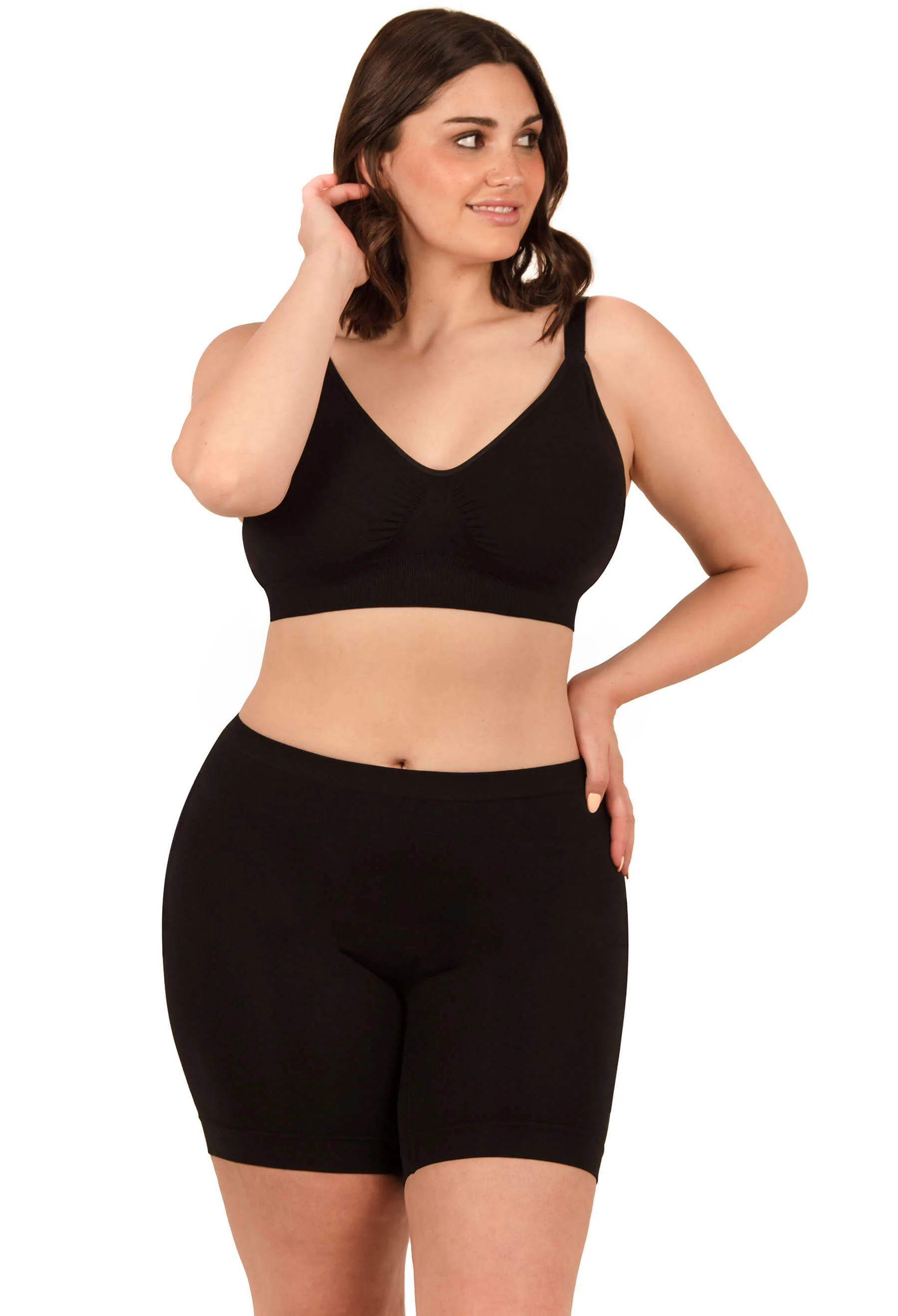 Anti Chafing Midi Cotton Rich Shorts - Image 6