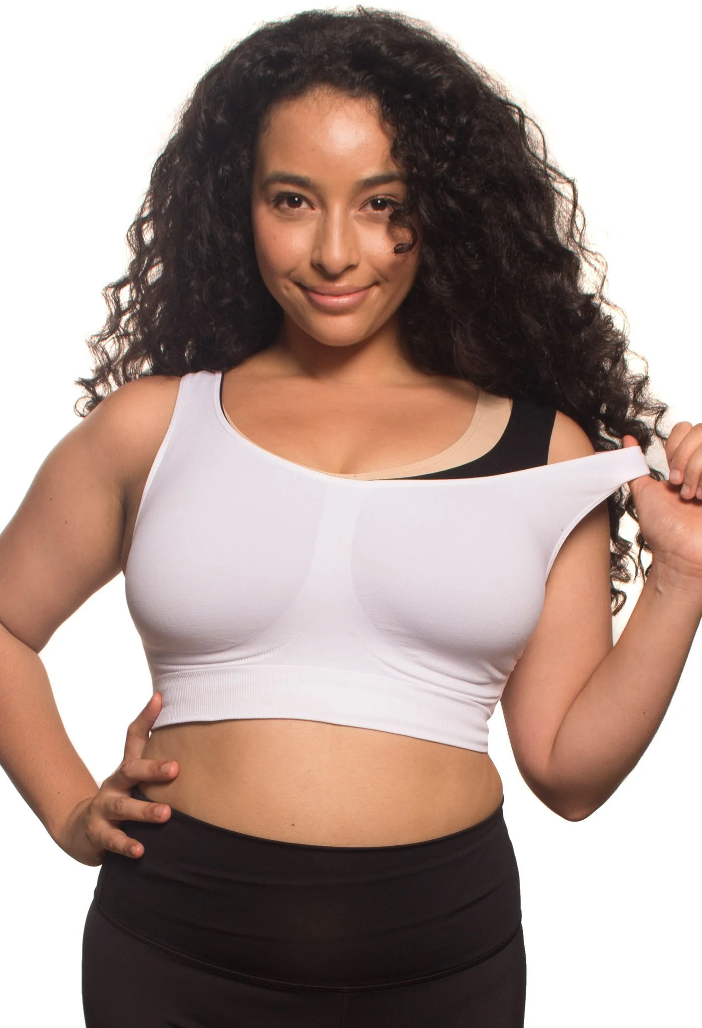 Travel Wire Free High Back Pull On Crop Top Set - Image 8