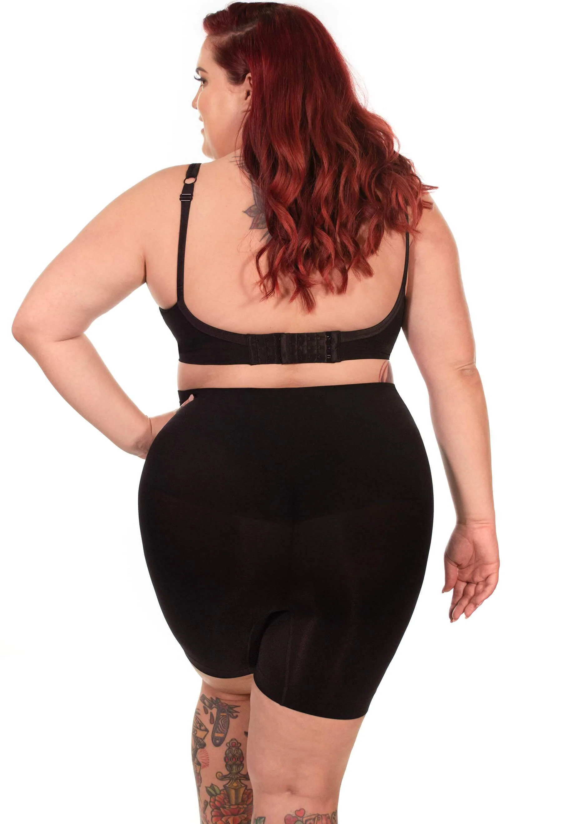 All-Over Tummy & Thigh Firm Control Shaping Shorts - 3 Pack - Image 13