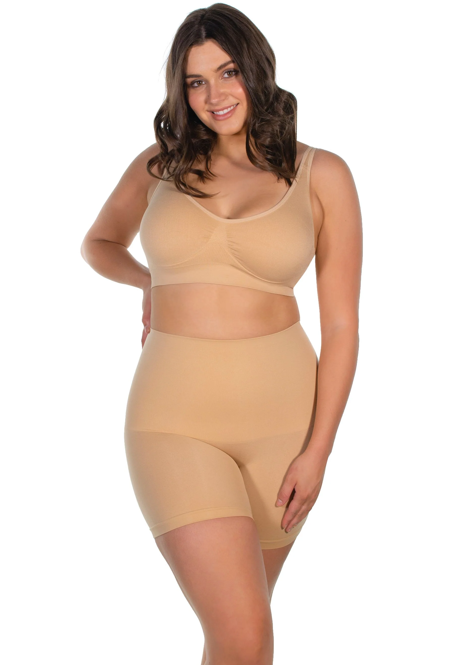 Tummy Control Shaping Shorts - Image 4