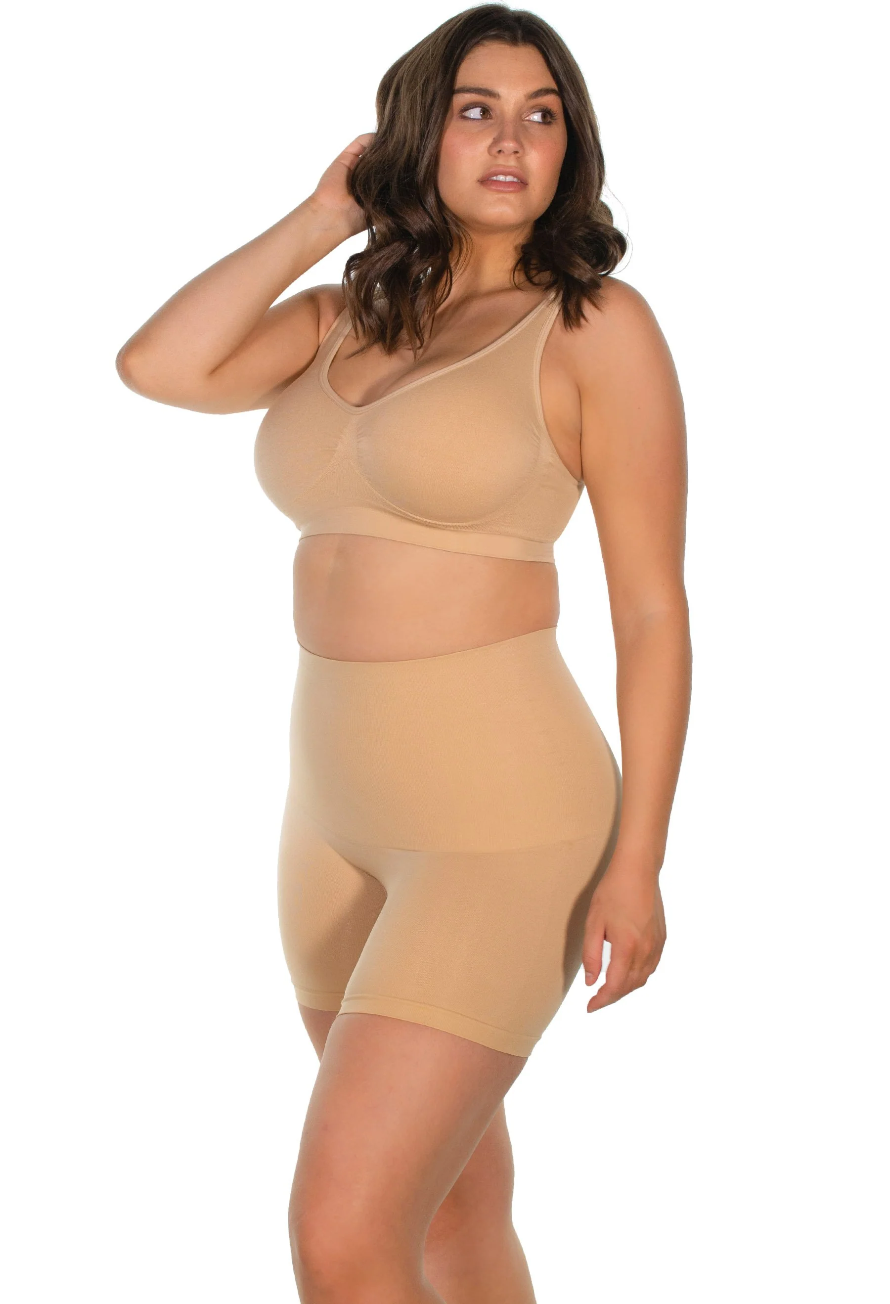 Tummy Control Shaping Shorts - Image 5
