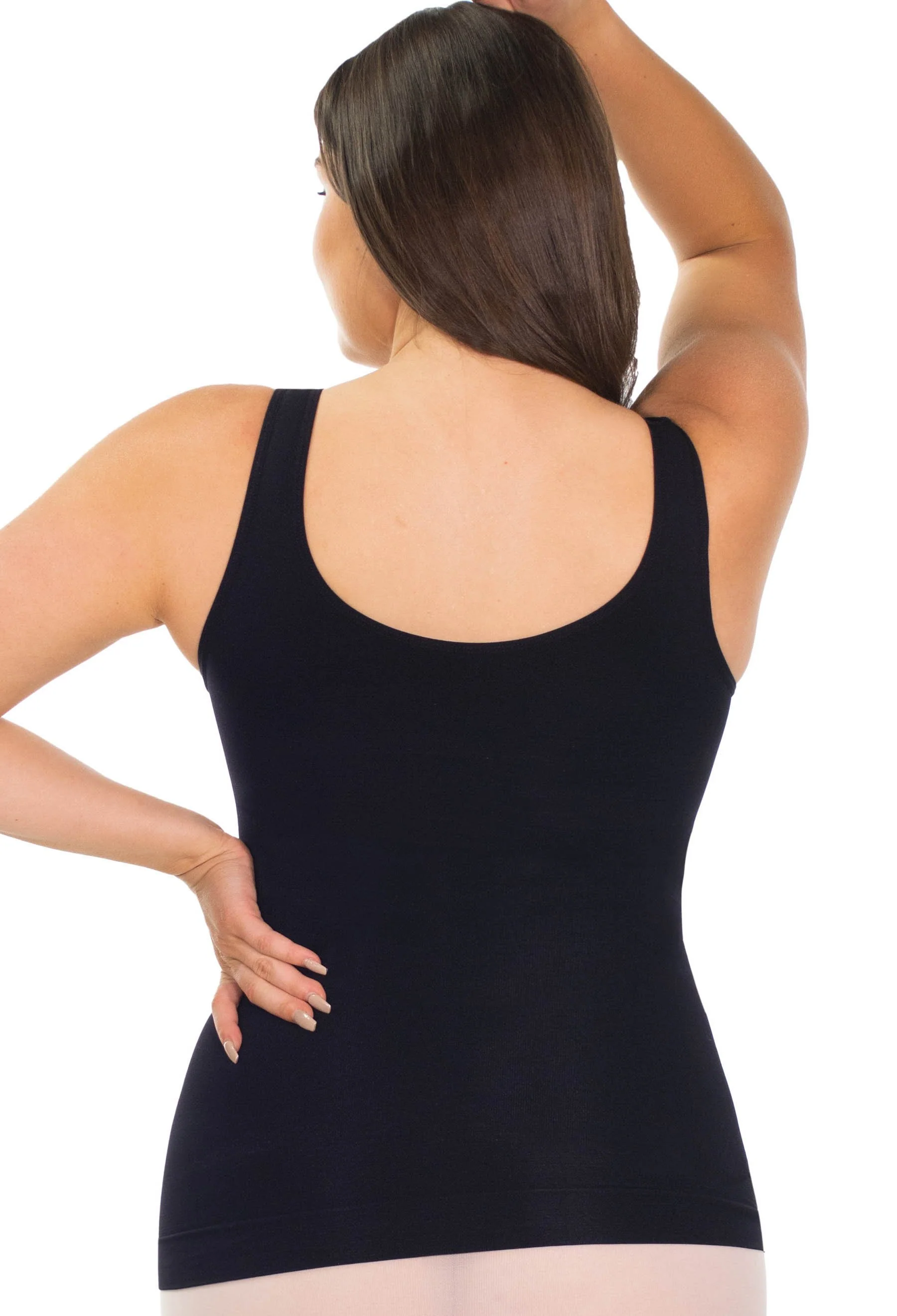 Ultra Light Shaping Curvy V-Tank - 2 Pack - Image 9