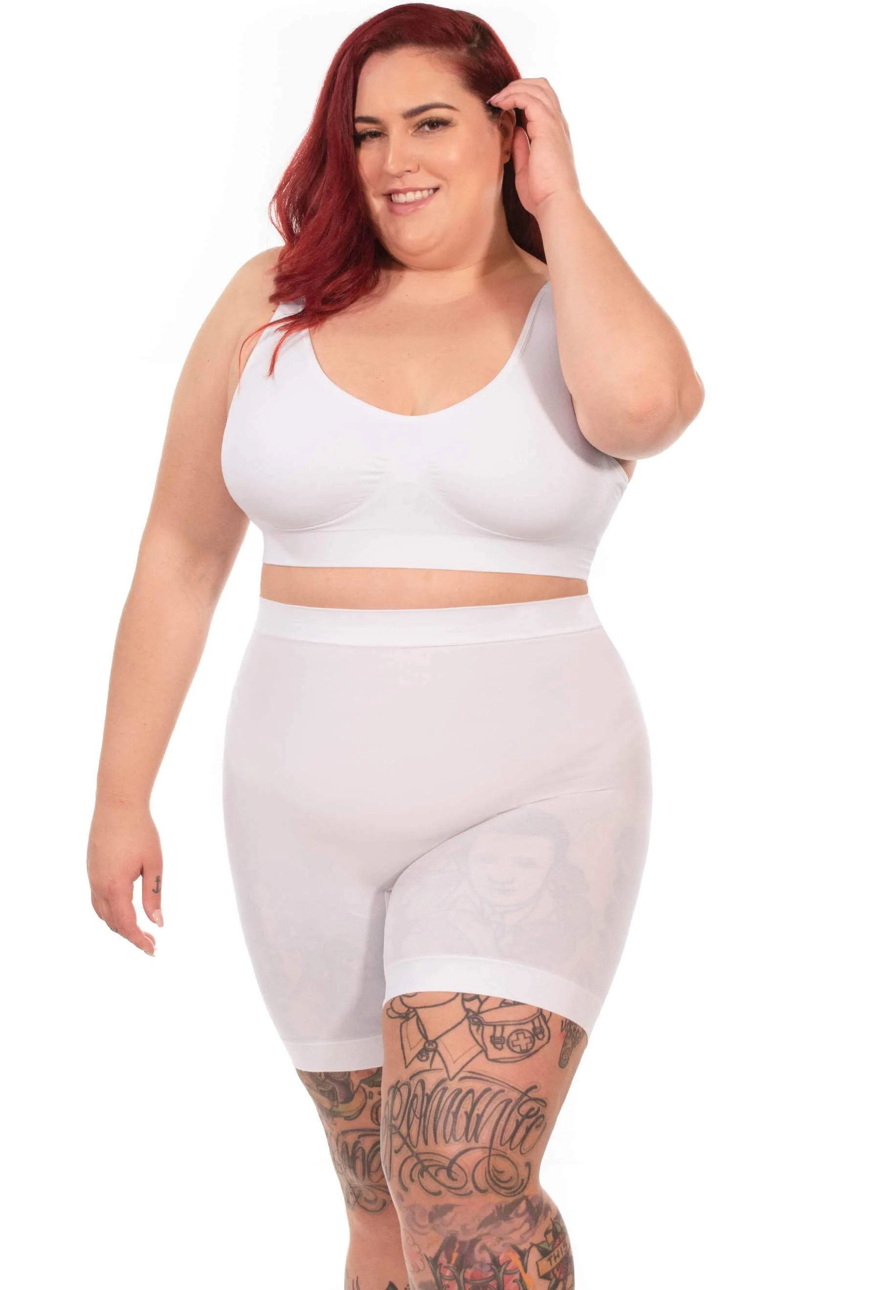 Tummy & Thigh Shaping Shorts - 2 Pack - Image 6
