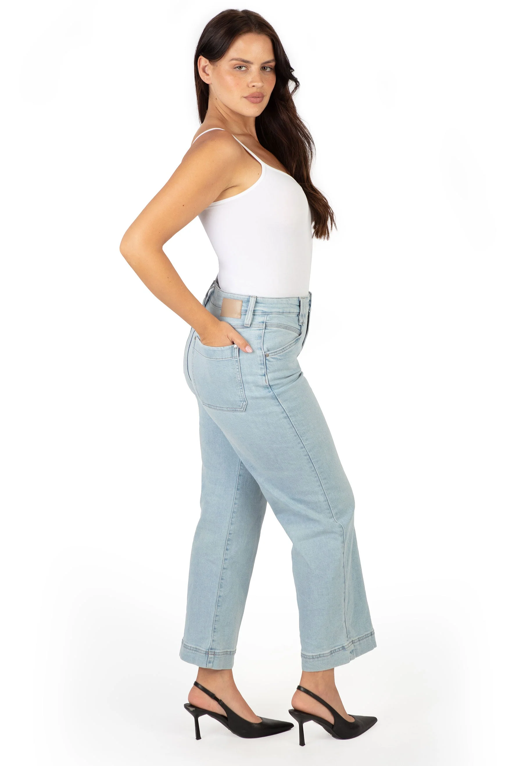 White Bamboo Singlet - Image 8