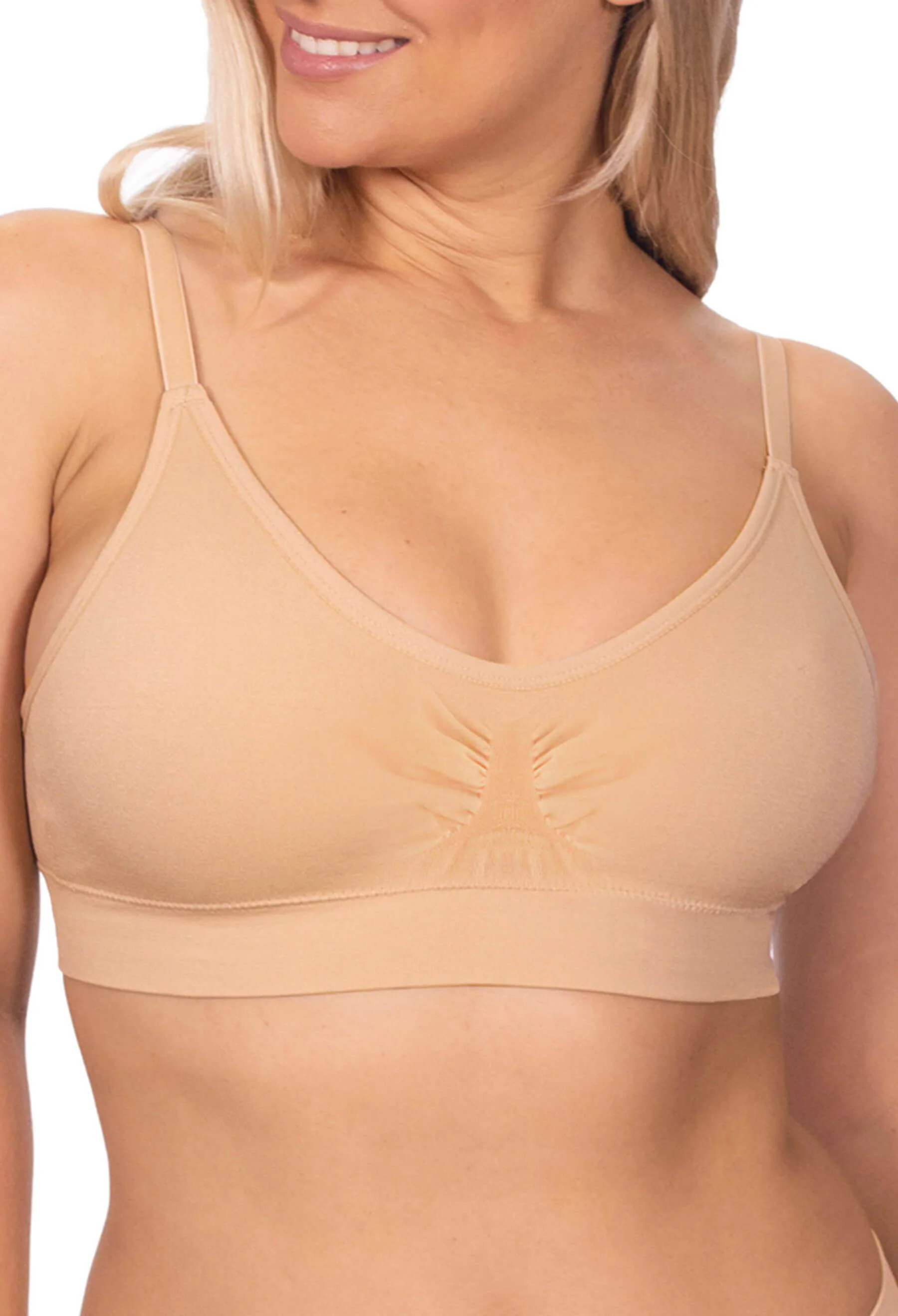 Wire Free Padded T-Shirt Bra - 3 Pack - Image 2
